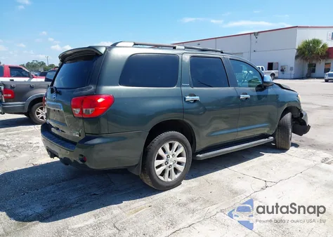 2008 Toyota Sequoia Platinum 5.7L V8 from USA, damaged, VIN 5TDBY67A28S022092